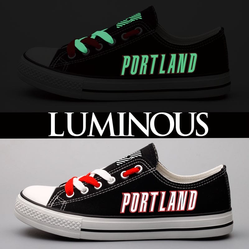 Portland Trail Blazers Atlanta Hawks Sport Sneakers Shoes For Men Women Fans