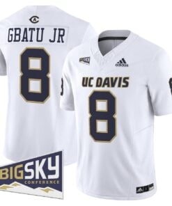 Samuel Gbatu Jr Jersey #8 UC Davis Aggies 2025 Lake Tahoe Patch