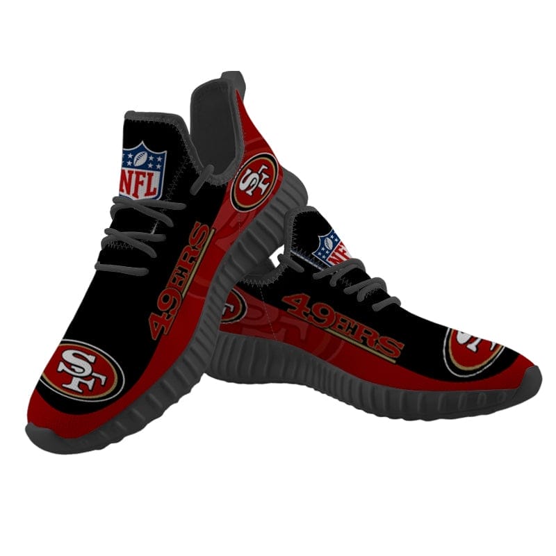 San Francisco 49ers Sneaker Shoes NFL For Men Women Fans