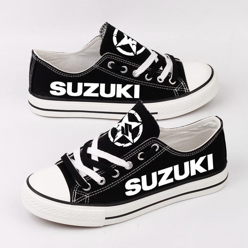 Suzuki Canvas Sneakers Shoes For Men Women Fans - Image 2