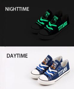 Alternative view of Tennessee Titans Low Top Canvas Sport Sneakers Shoes For Men Women Fans