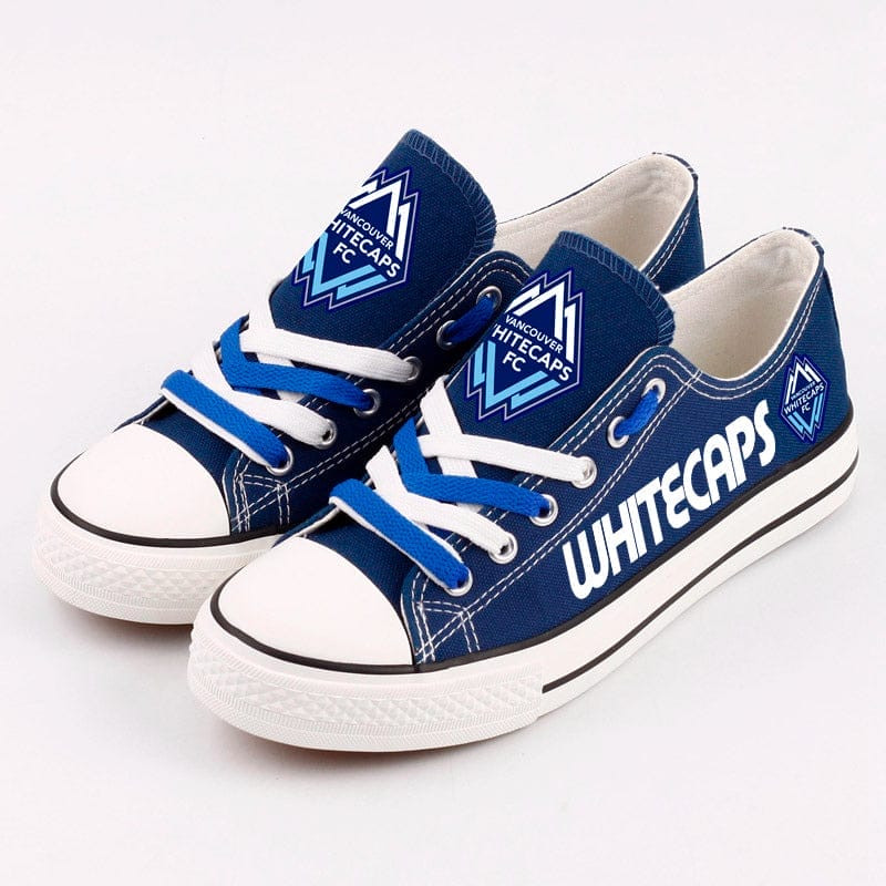 Vancouver Whitecaps FC Low Top Canvas Sport Sneakers Shoes For Men Women Fans