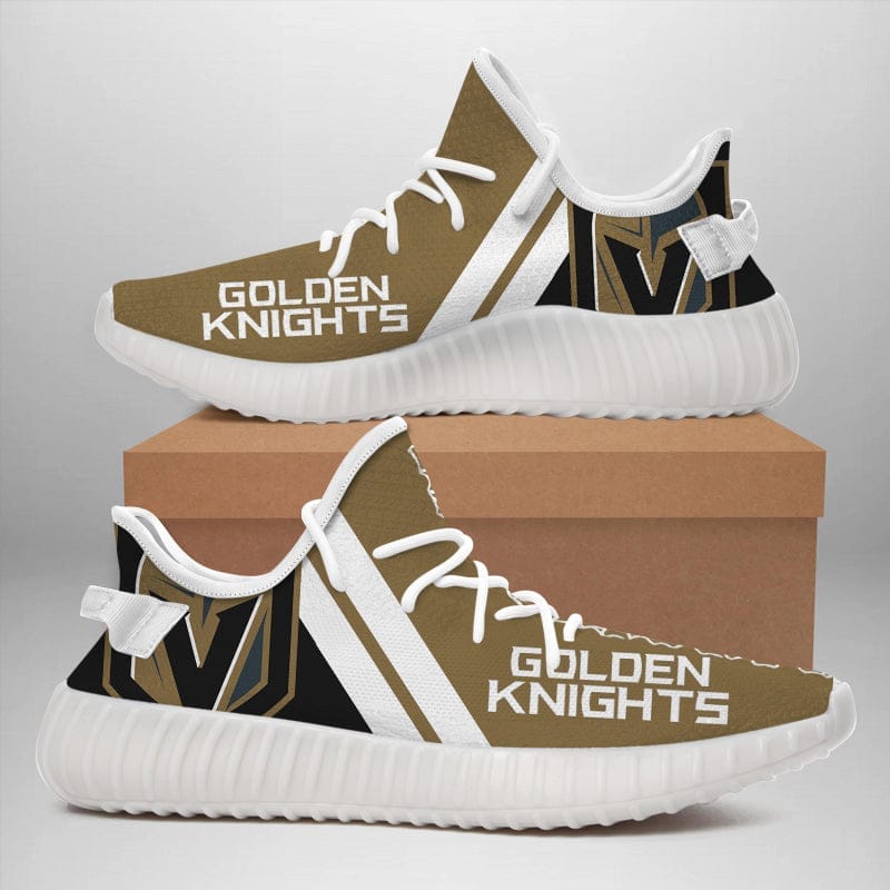 Vegas Golden Knights 350v Yeezy Sneakers For Men Women Fans
