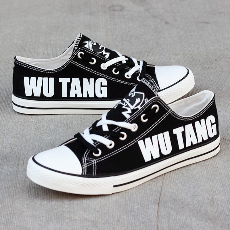 Wu-Tang Clan Low Top Canvas Sport Sneakers Shoes For Men Women Fans - Image 7