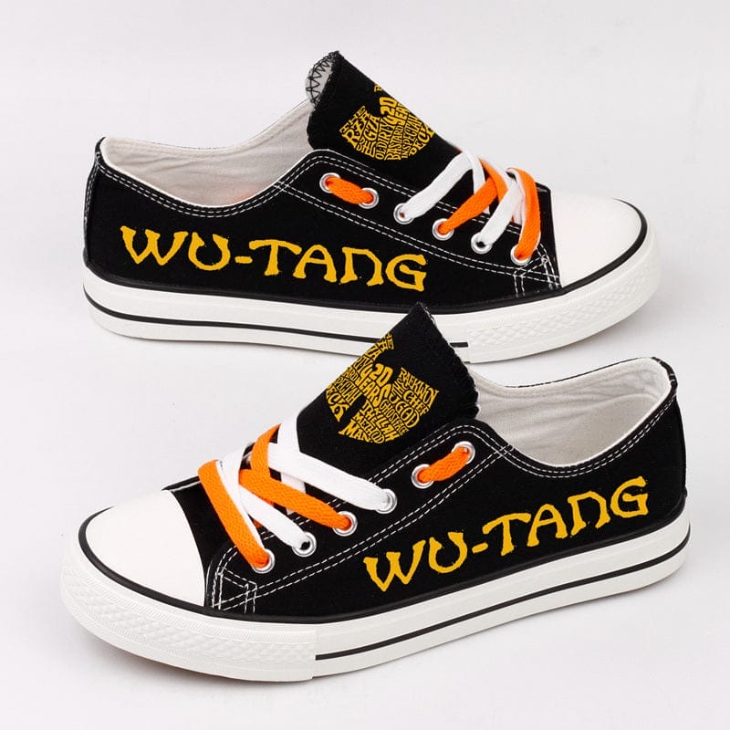 Wu-Tang Clan Low Top Canvas Sport Sneakers Shoes For Men Women Fans - Image 8