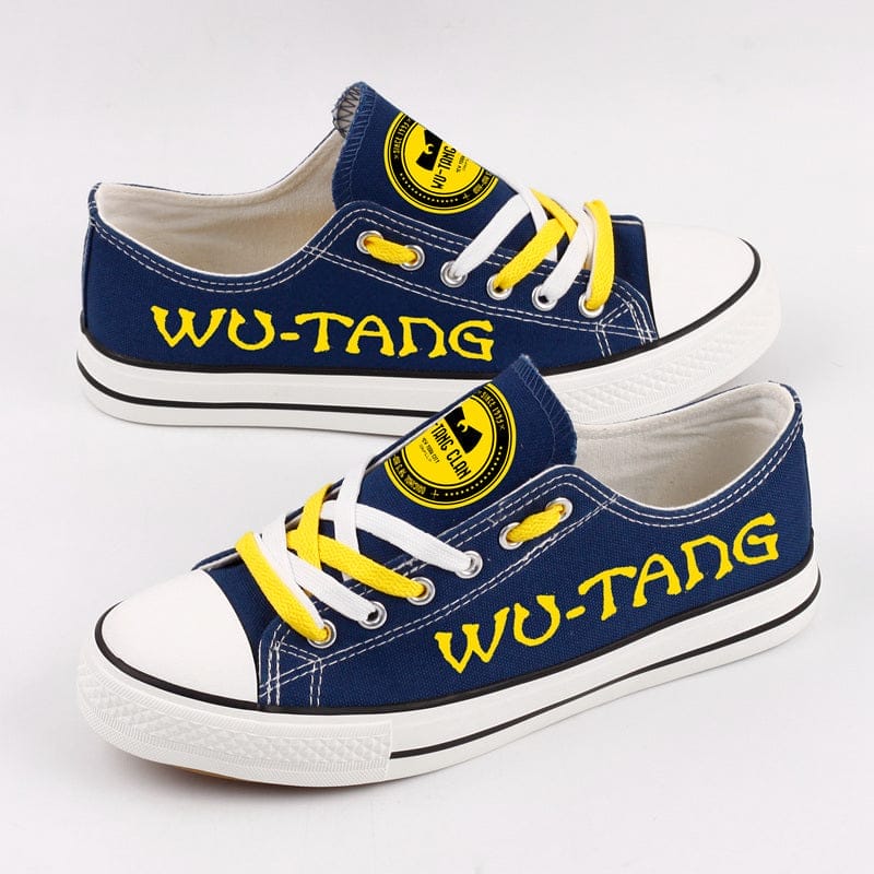 Wu-Tang Clan Low Top Canvas Sport Sneakers Shoes For Men Women Fans - Image 9