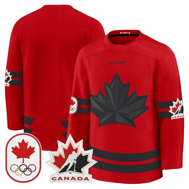 Team Jersey Canada Olympic Premium Hockey 2026 Stitched - Image 2