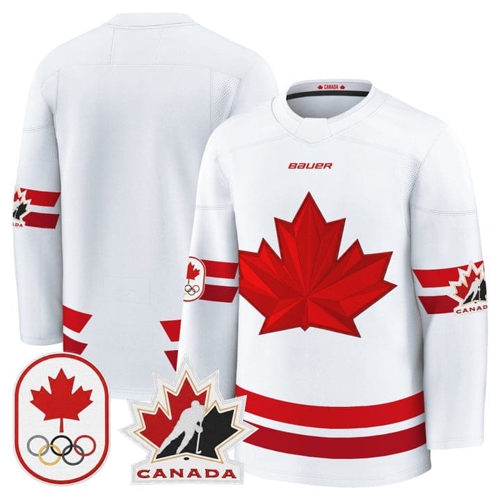 Team Jersey Canada Olympic Premium Hockey 2026 Stitched - Image 3