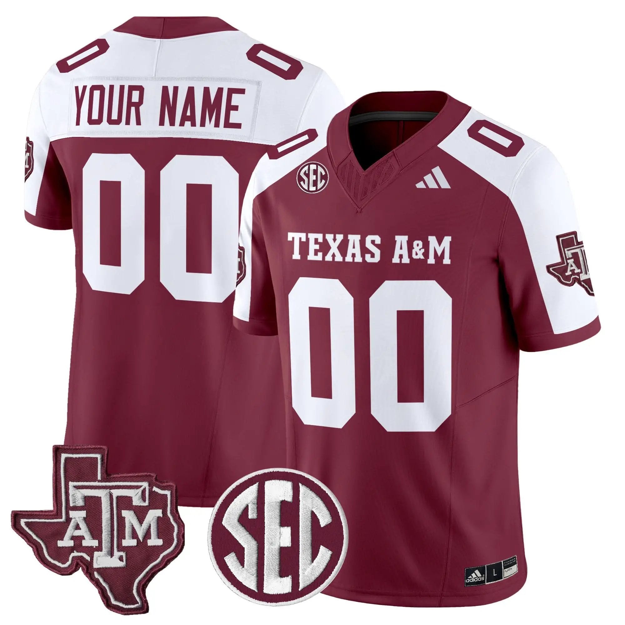 Aggies 2025 Vapor Limited Custom Jersey by Texas A&M Aggies