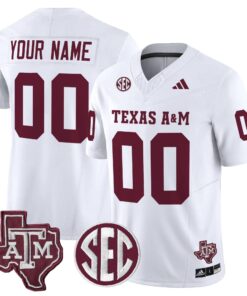 Aggies 2025 Vapor Limited Custom Jersey by Texas A&M Aggies