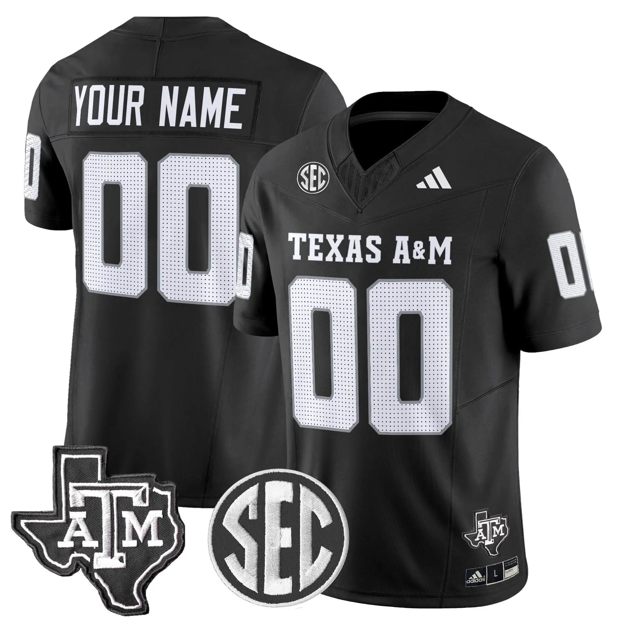 Aggies 2025 Vapor Limited Custom Jersey by Texas A&M Aggies