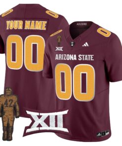 ASSD 2024 Pat Tillman Honoring Patch Vapor Limited Custom Jersey V2 by Arizona State Sun Devils