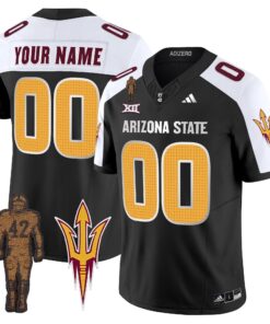 ASSD 2024 Pat Tillman Honoring Patch Vapor Limited Custom Jersey V2 by Arizona State Sun Devils
