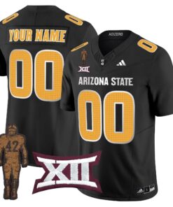 ASSD 2024 Pat Tillman Honoring Patch Vapor Limited Custom Jersey V2 by Arizona State Sun Devils