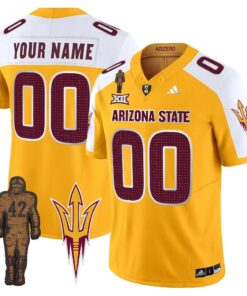 ASSD 2024 Pat Tillman Honoring Patch Vapor Limited Custom Jersey V2 by Arizona State Sun Devils