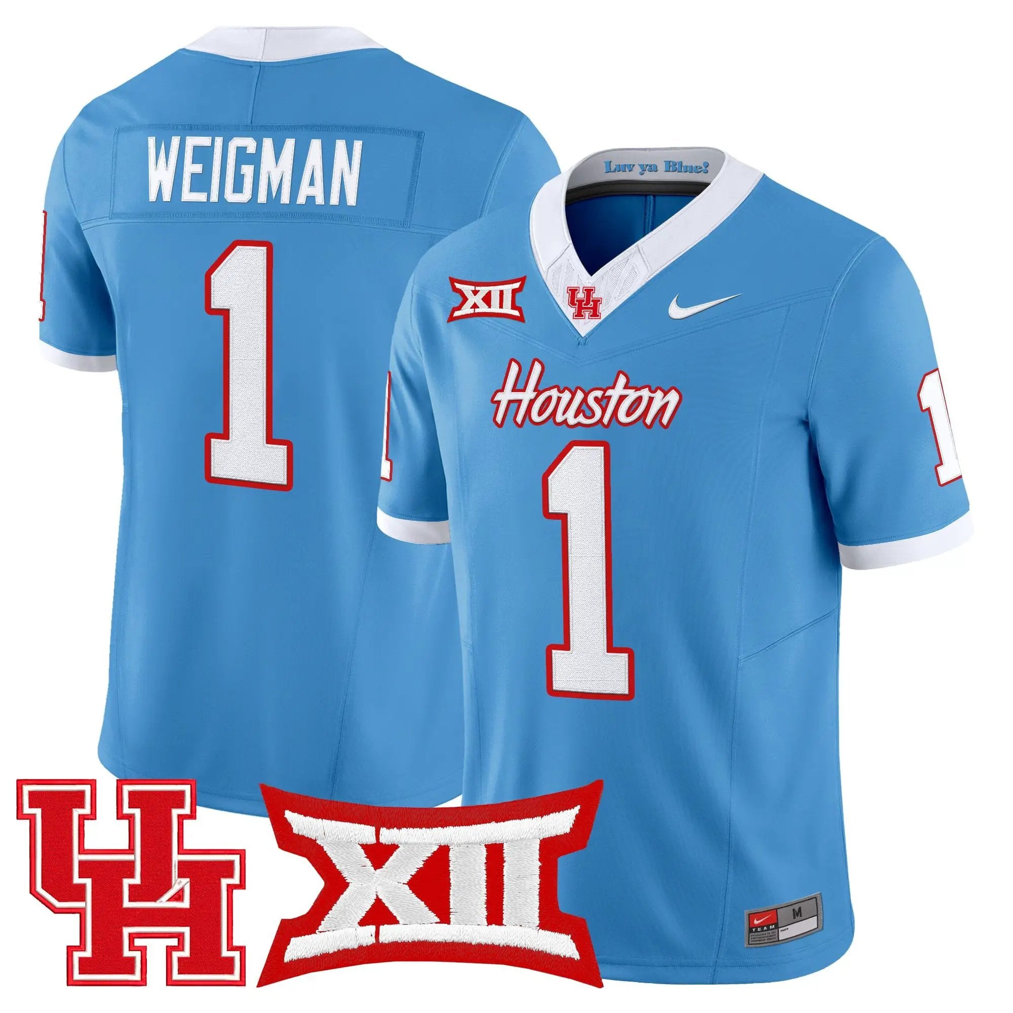 Houston Cougars 2026 Vapor Limited Jersey - Stitched by Digigearus