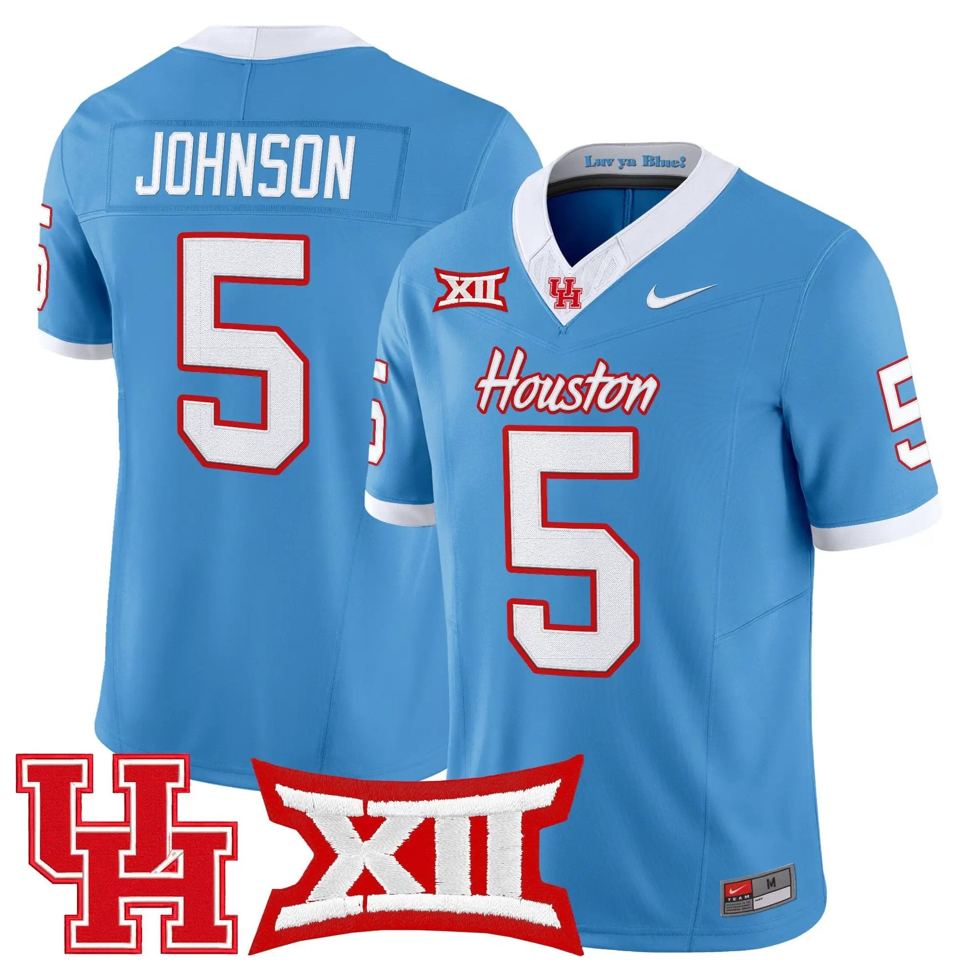 Houston Cougars 2026 Vapor Limited Jersey - Stitched by Digigearus