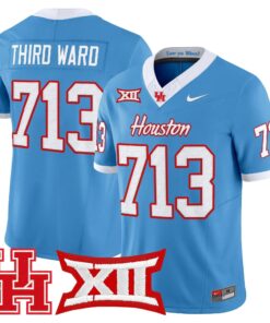 Houston Cougars 2026 Vapor Limited Jersey - Stitched by Digigearus