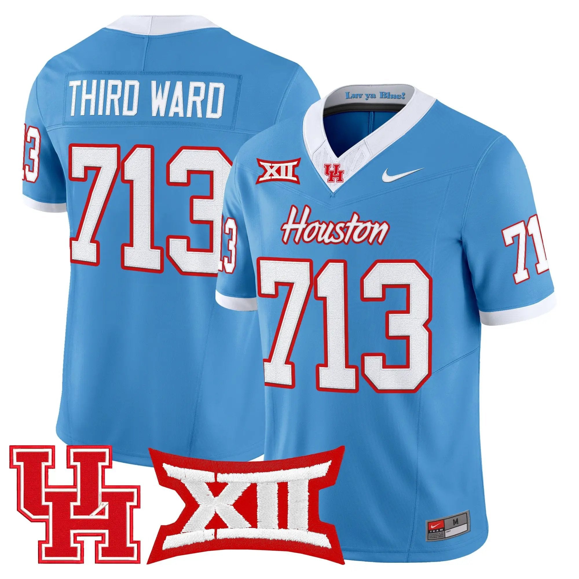 Houston Cougars 2026 Vapor Limited Jersey - Stitched by Digigearus