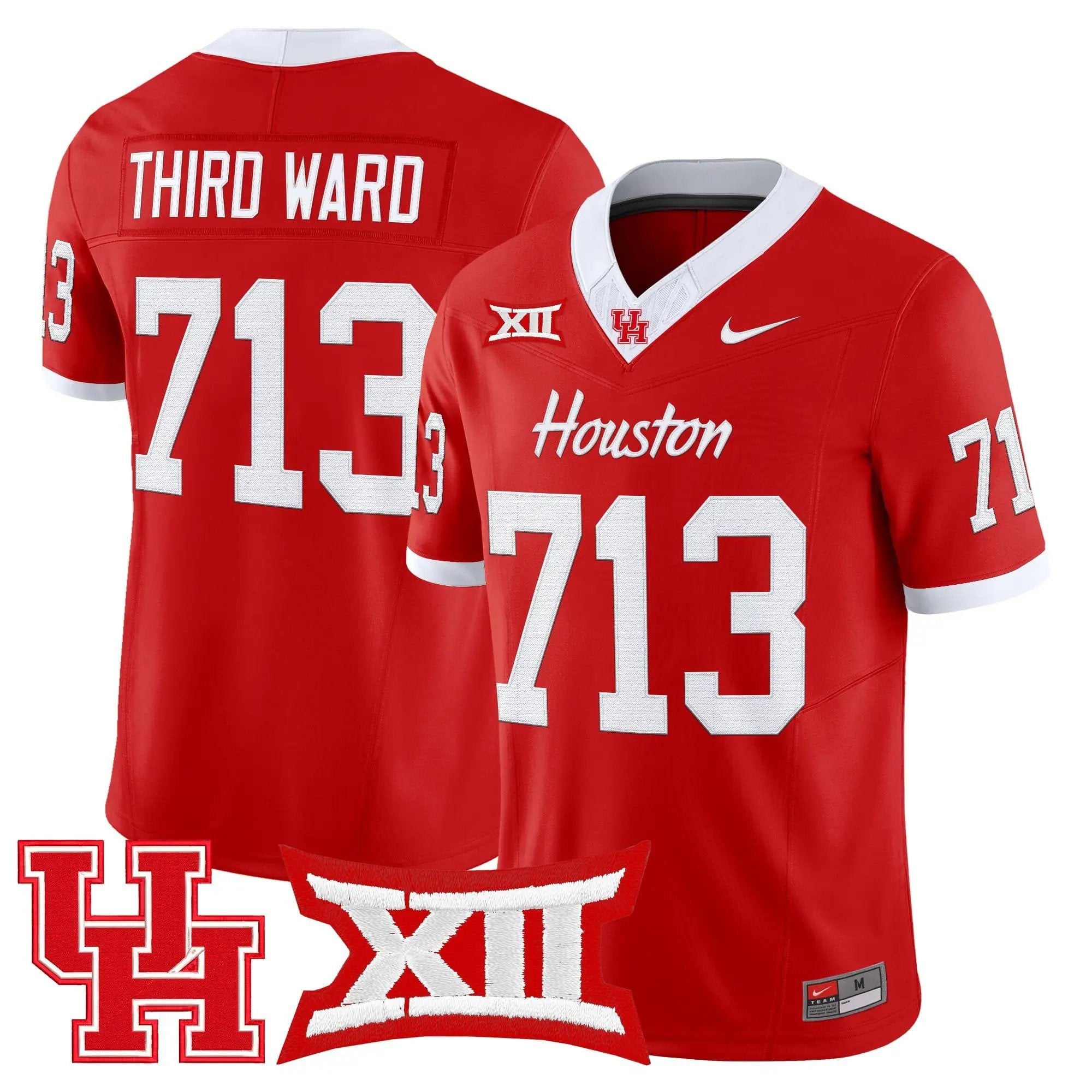 Houston Cougars 2026 Vapor Limited Jersey - Stitched by Digigearus