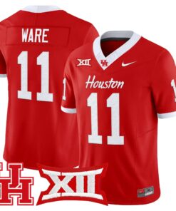 Houston Cougars 2026 Vapor Limited Jersey - Stitched by Digigearus