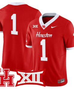 Houston Cougars 2026 Vapor Limited Jersey - Stitched by Digigearus