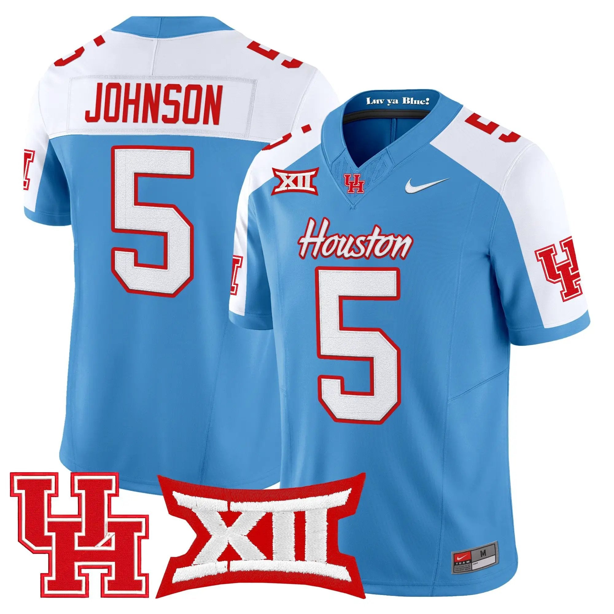 Houston Cougars 2026 Vapor Limited Jersey - Stitched by Digigearus