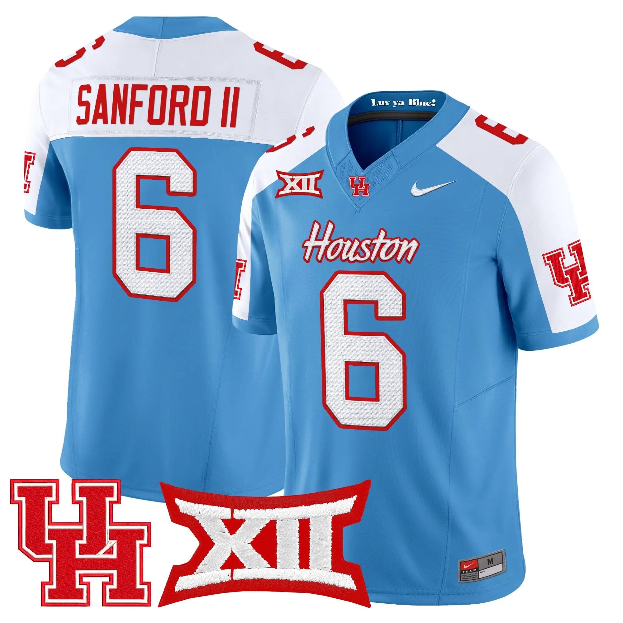Houston Cougars 2026 Vapor Limited Jersey - Stitched by Digigearus