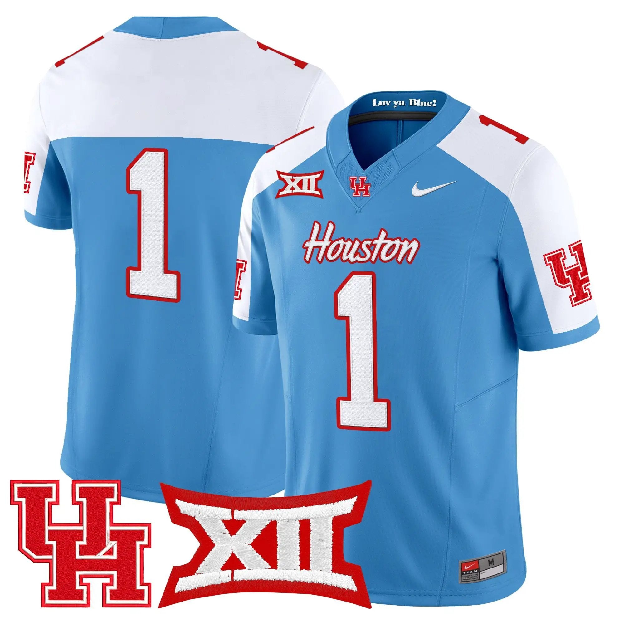 Houston Cougars 2026 Vapor Limited Jersey - Stitched by Digigearus