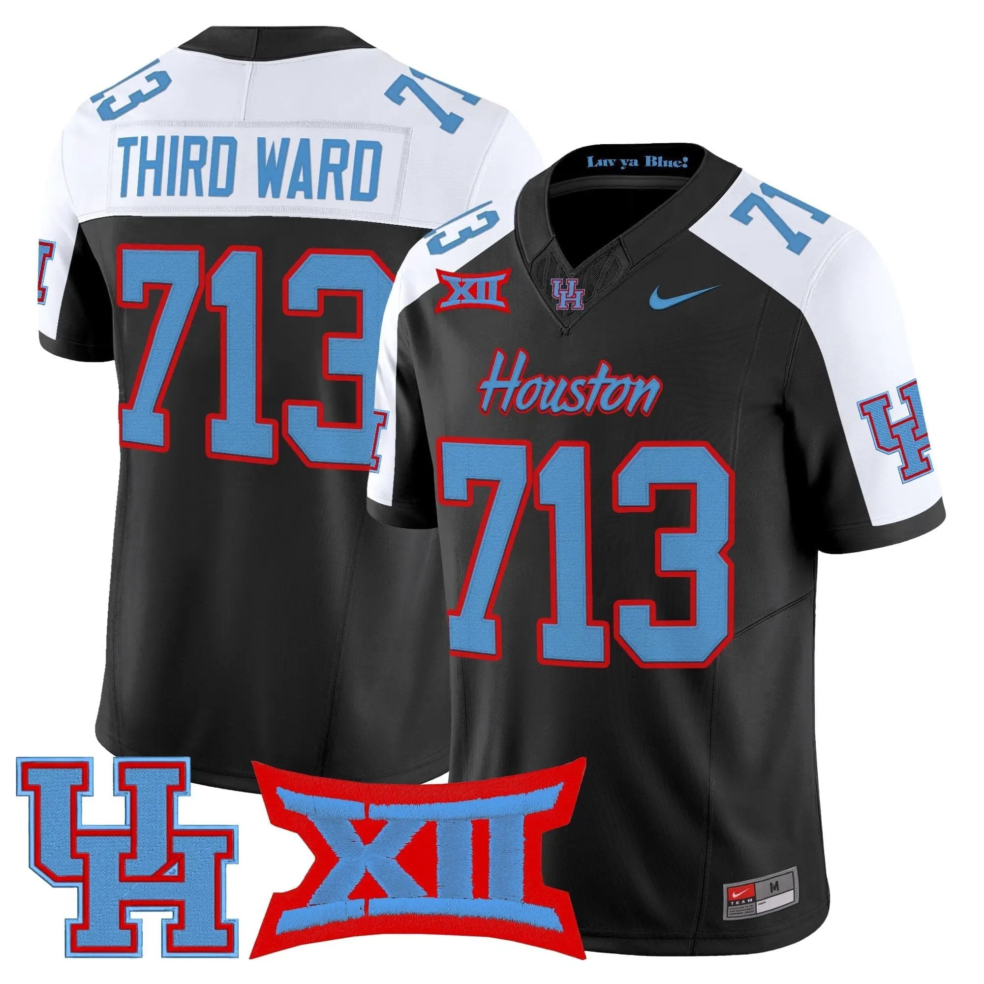Houston Cougars 2026 Vapor Limited Jersey - Stitched by Digigearus