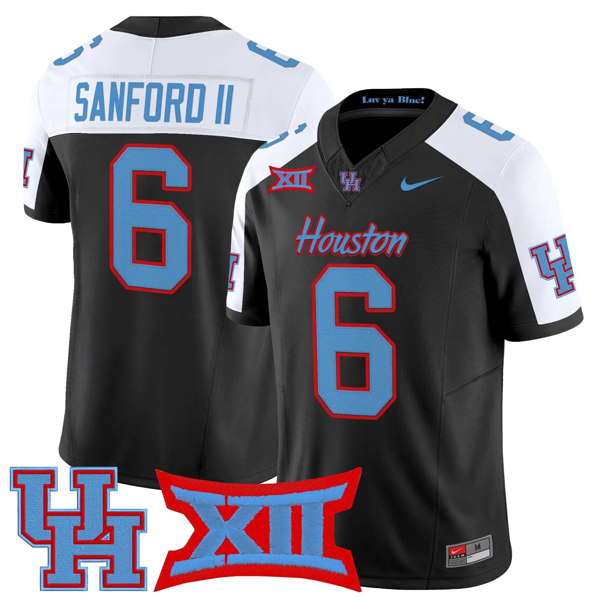 Houston Cougars 2026 Vapor Limited Jersey - Stitched by Digigearus