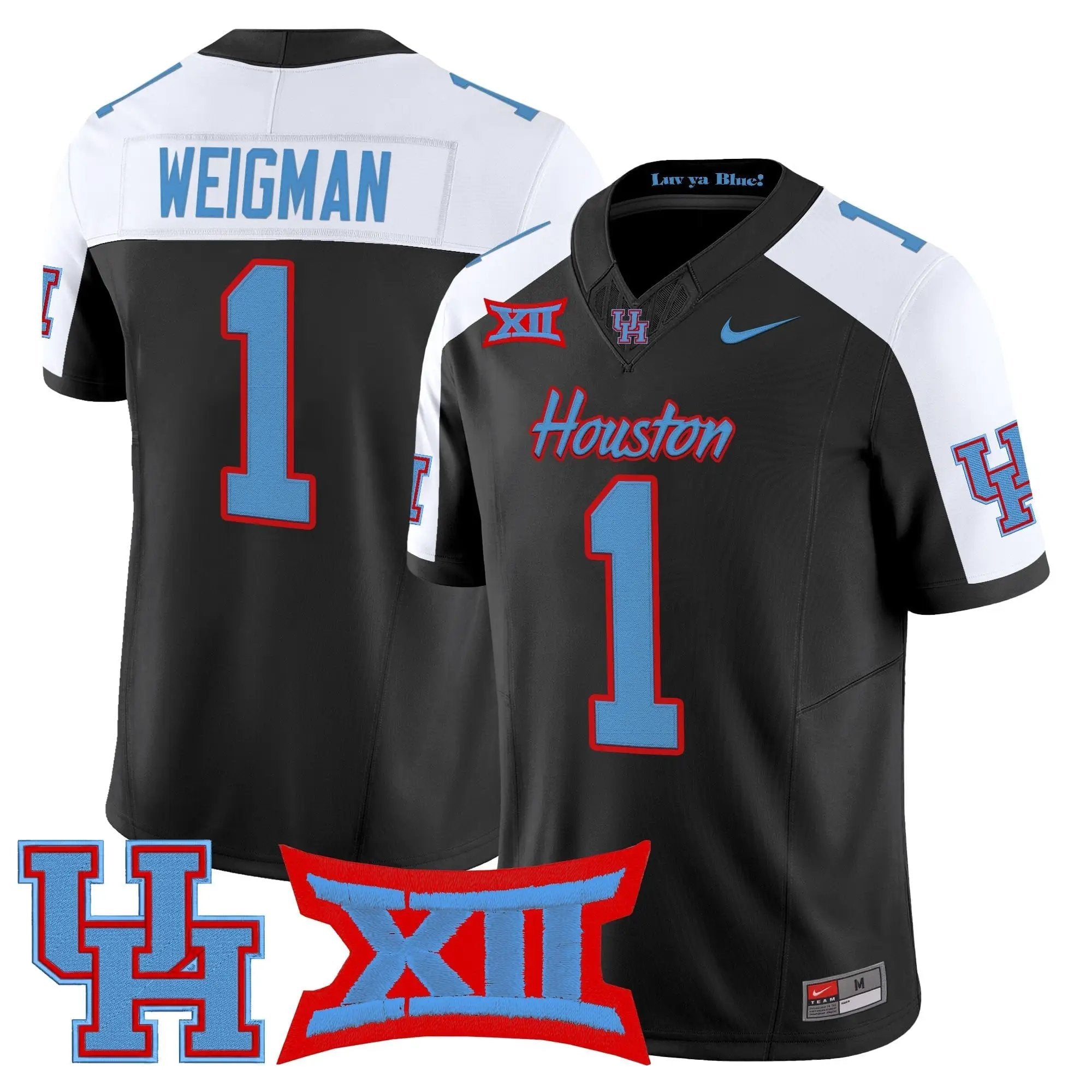 Houston Cougars 2026 Vapor Limited Jersey - Stitched by Digigearus