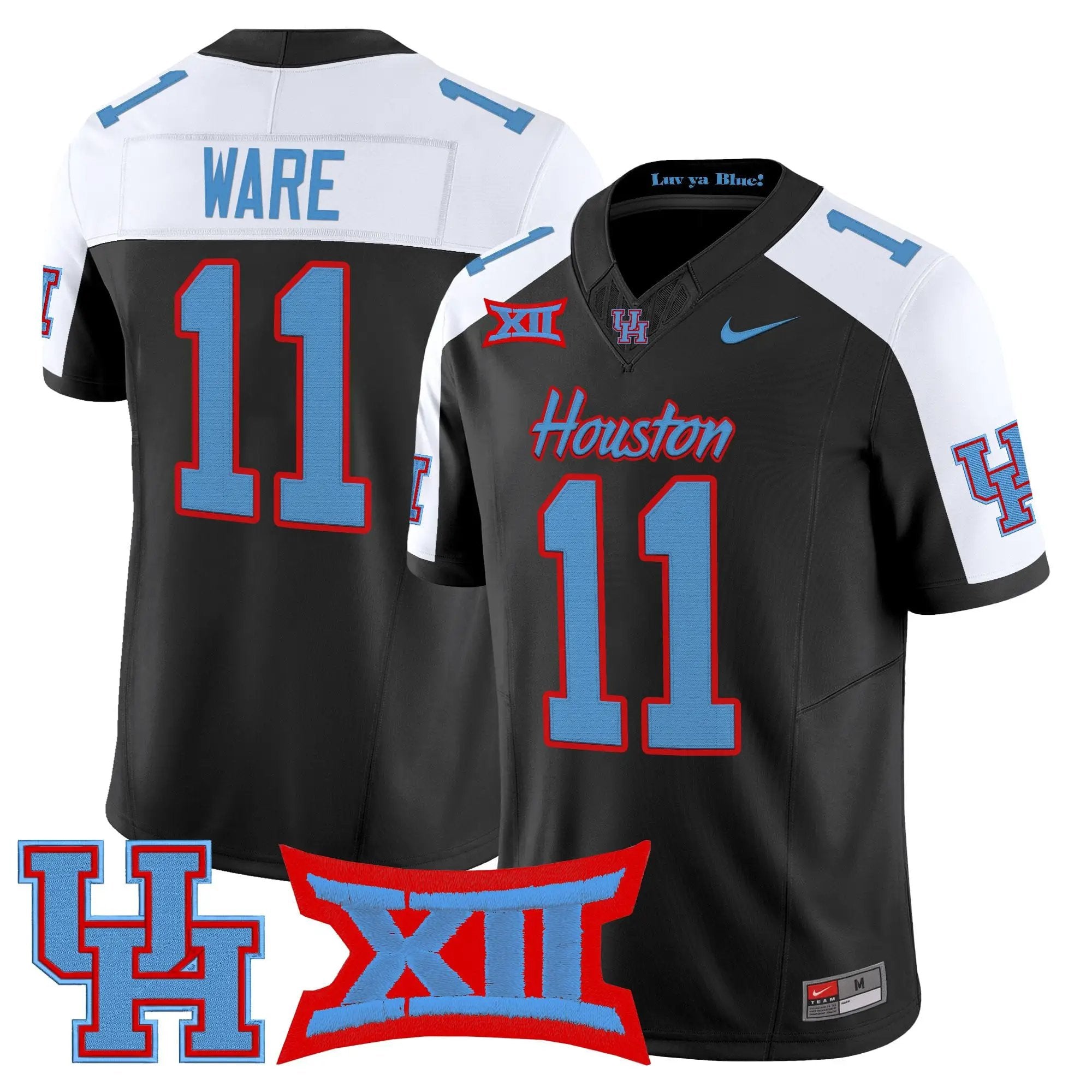 Houston Cougars 2026 Vapor Limited Jersey - Stitched by Digigearus