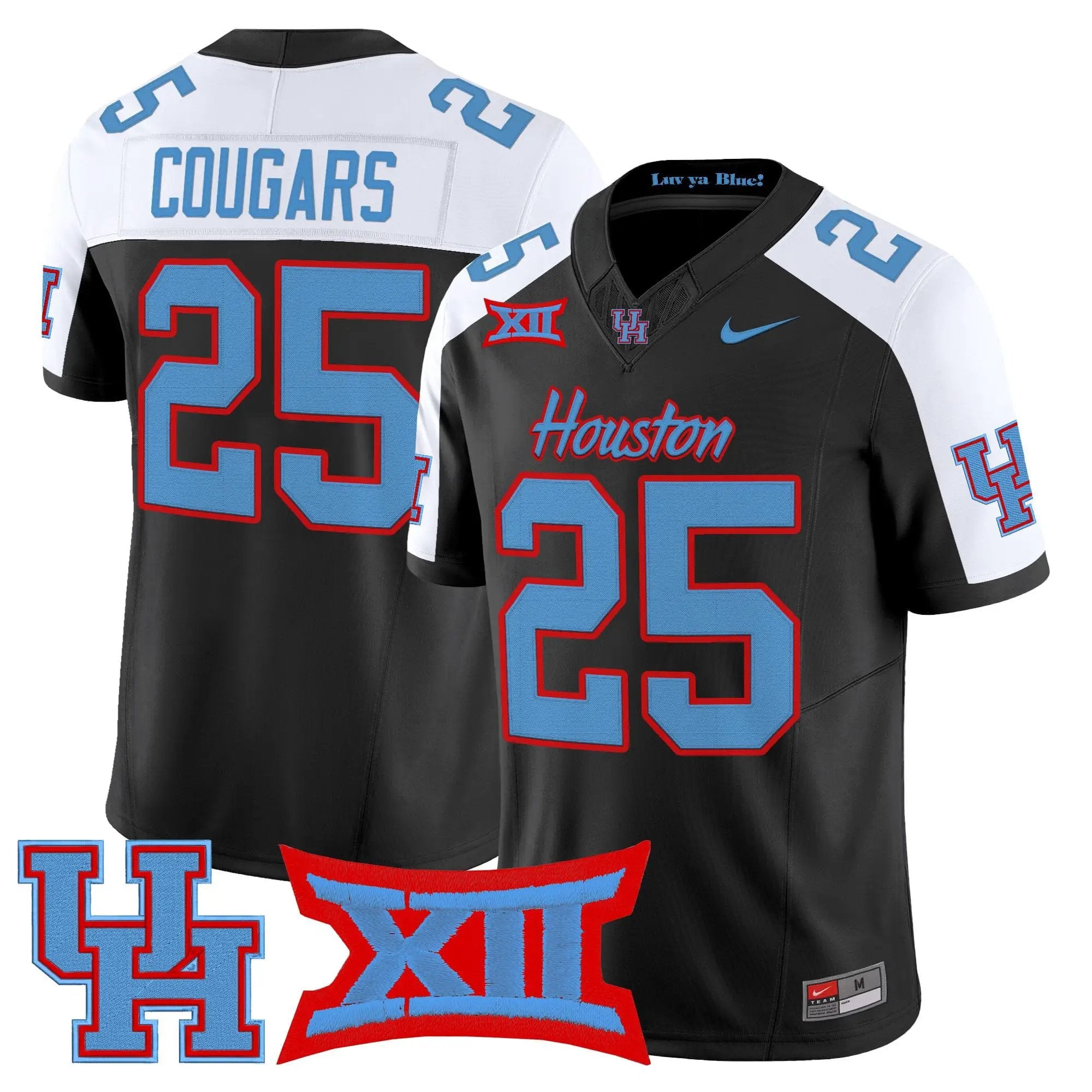 Houston Cougars 2026 Vapor Limited Jersey - Stitched by Digigearus