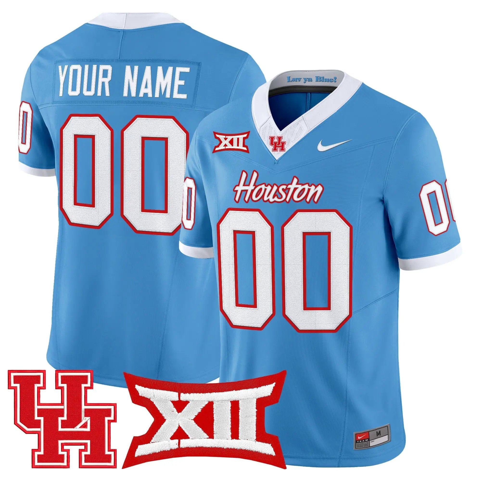 Houston Cougars 2026 Vapor Limited Custom Jersey - Stitched by Digigearus