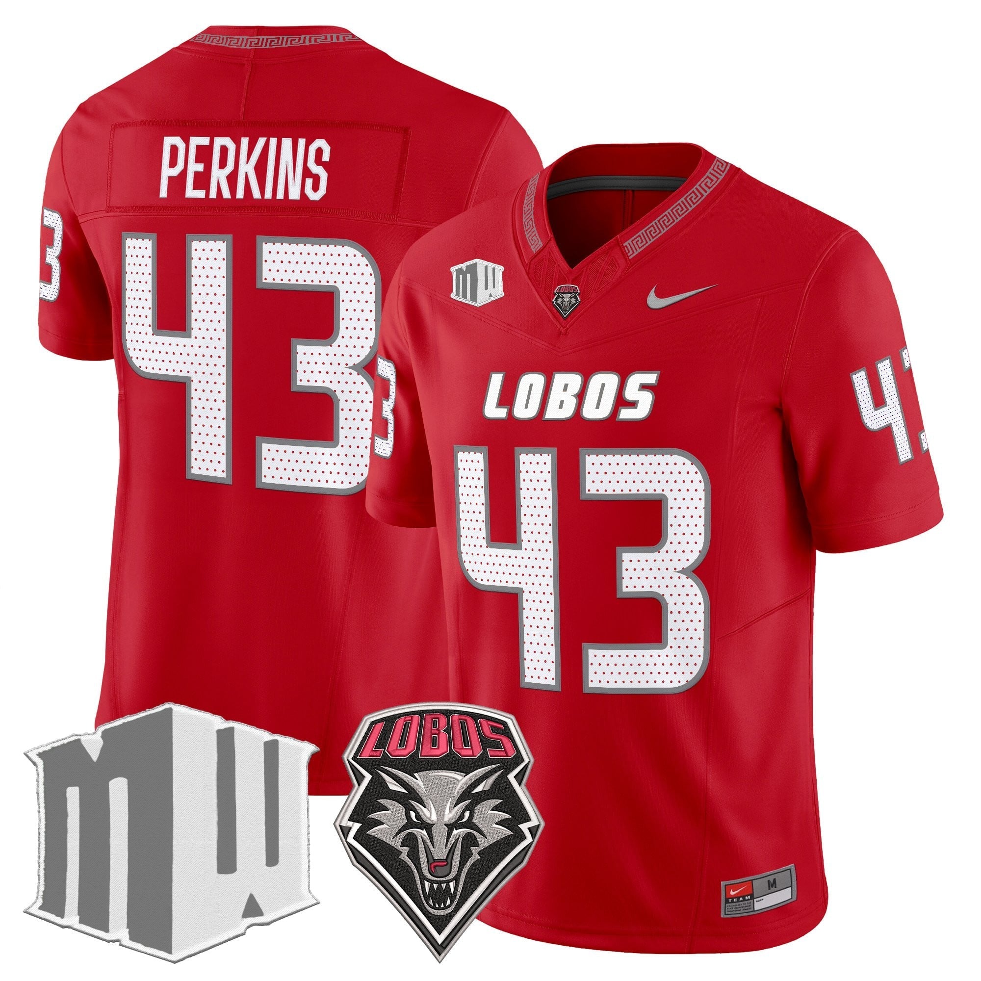 New Mexico Lobos 2026 Vapor Limited Jersey - Stitched by Digigearus