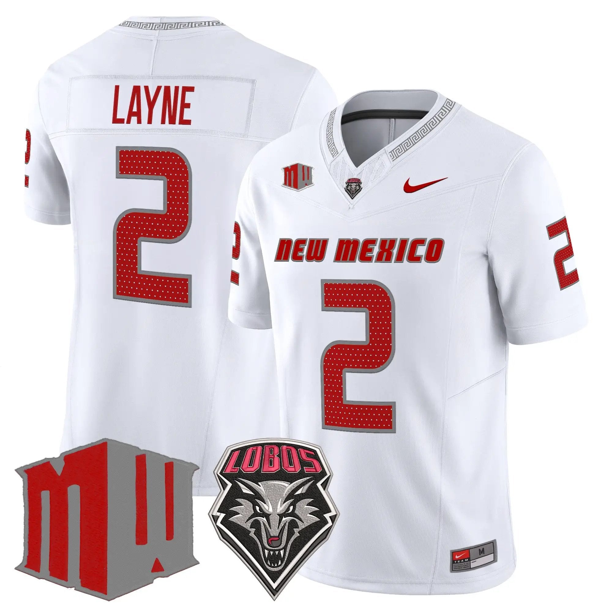 New Mexico Lobos 2026 Vapor Limited Jersey - Stitched by Digigearus