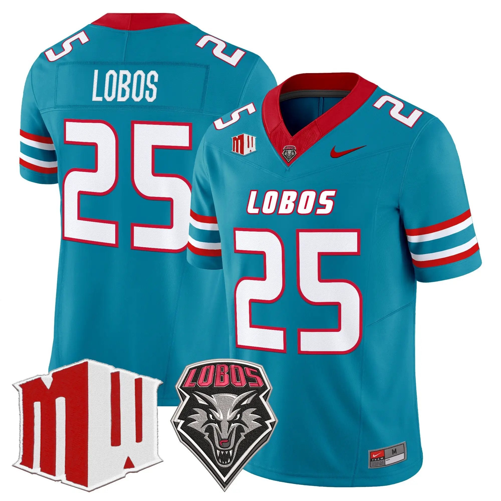 New Mexico Lobos 2026 Vapor Limited Jersey - Stitched by Digigearus