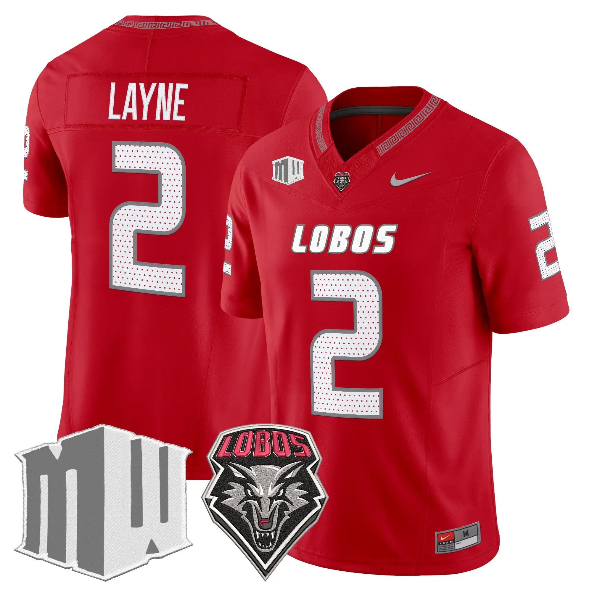 New Mexico Lobos 2026 Vapor Limited Jersey - Stitched by Digigearus