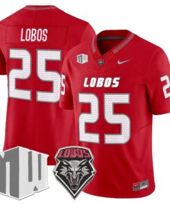 New Mexico Lobos 2026 Vapor Limited Jersey - Stitched by Digigearus