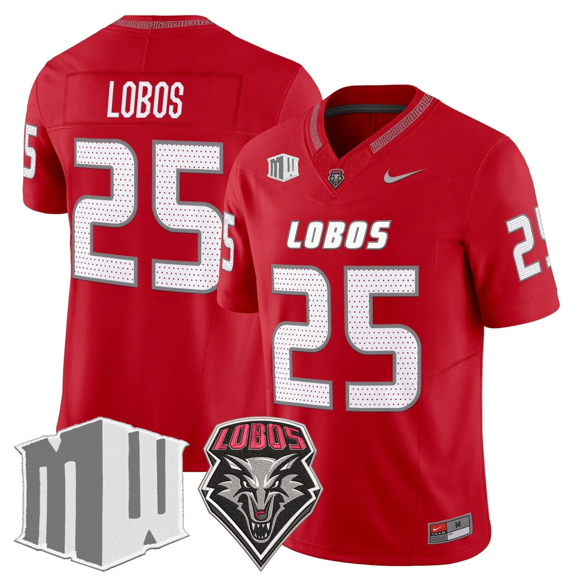 New Mexico Lobos 2026 Vapor Limited Jersey - Stitched by Digigearus