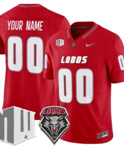 New Mexico Lobos 2026 Vapor Limited Custom Jersey - Stitched by Digigearus