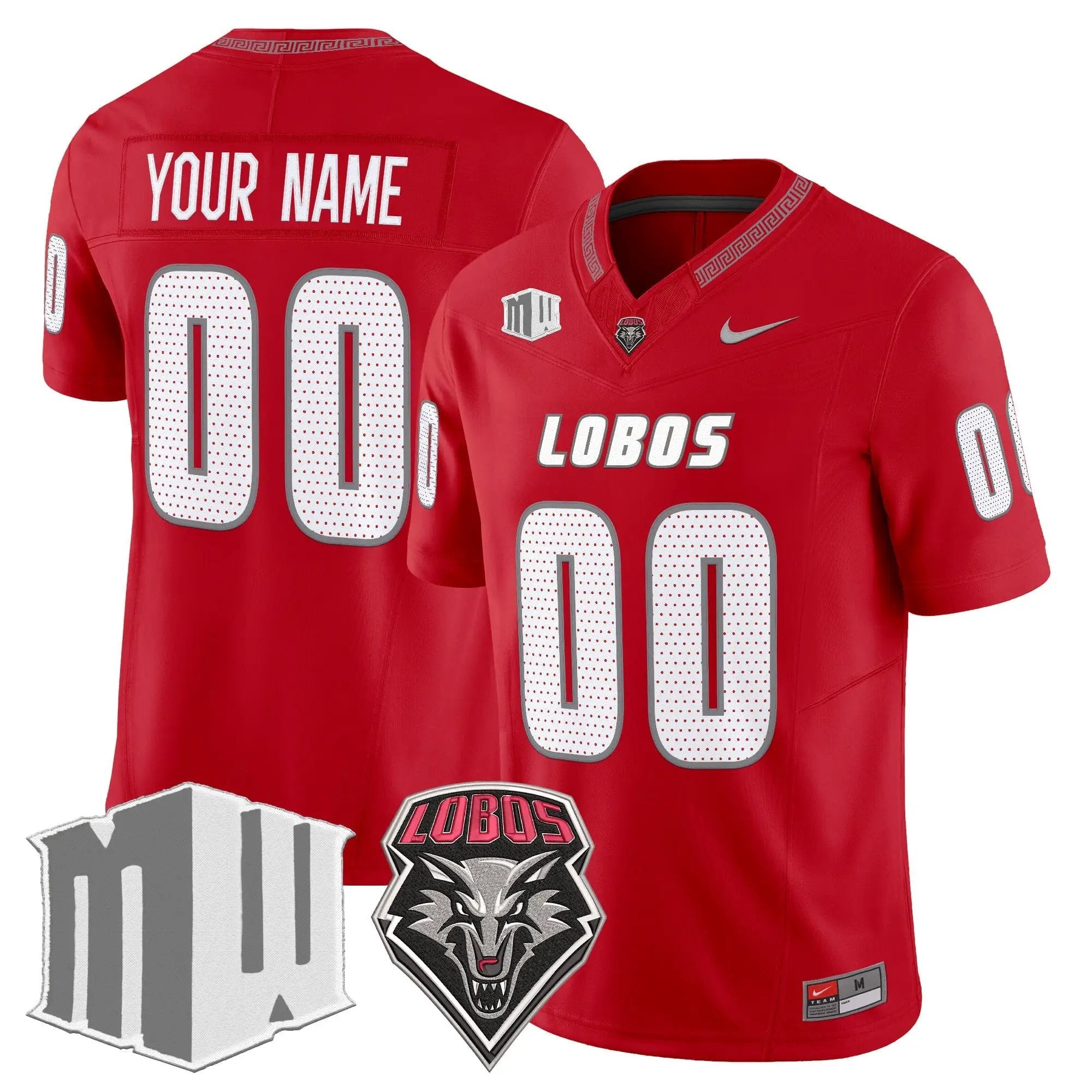 New Mexico Lobos 2026 Vapor Limited Custom Jersey - Stitched by Digigearus