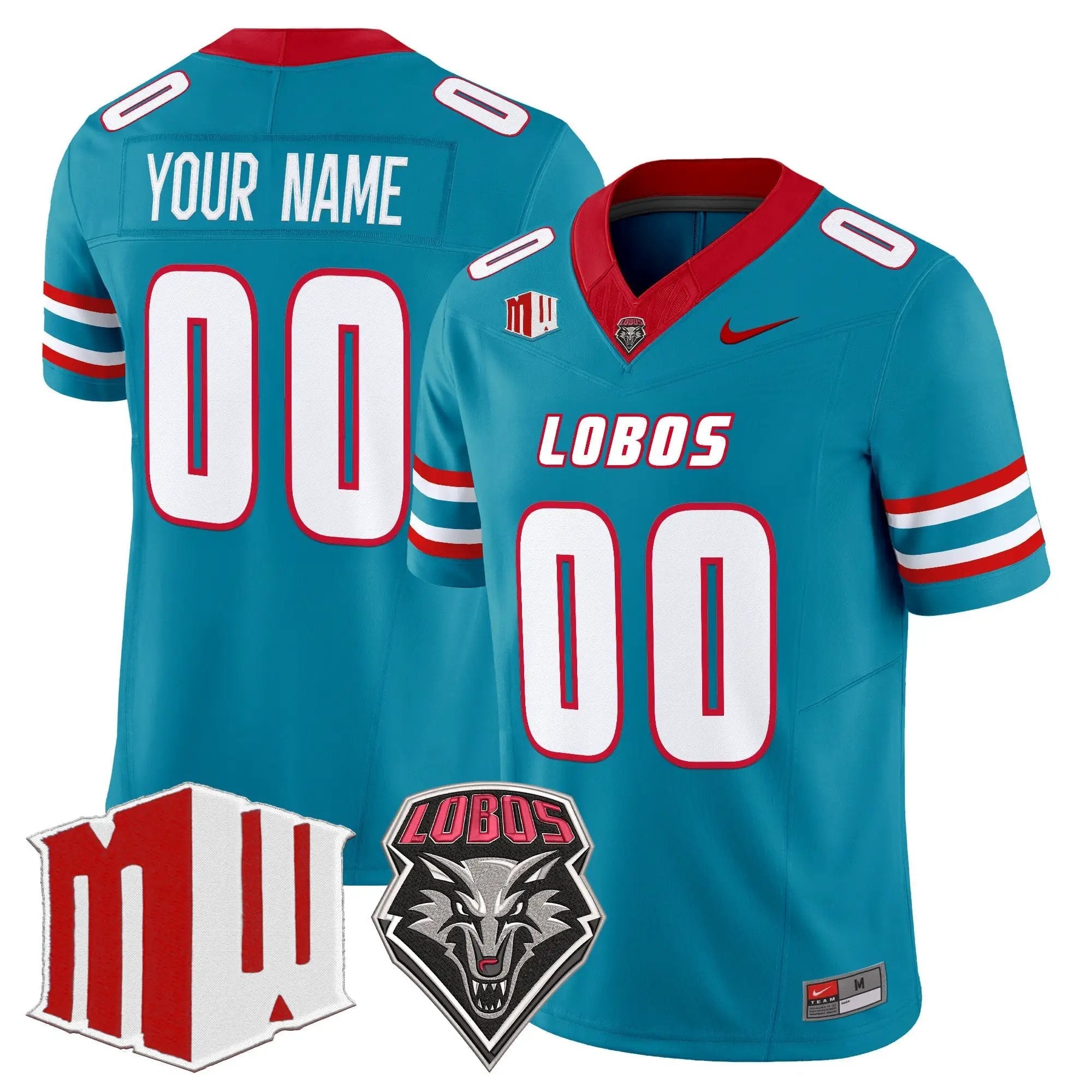 New Mexico Lobos 2026 Vapor Limited Custom Jersey - Stitched by Digigearus