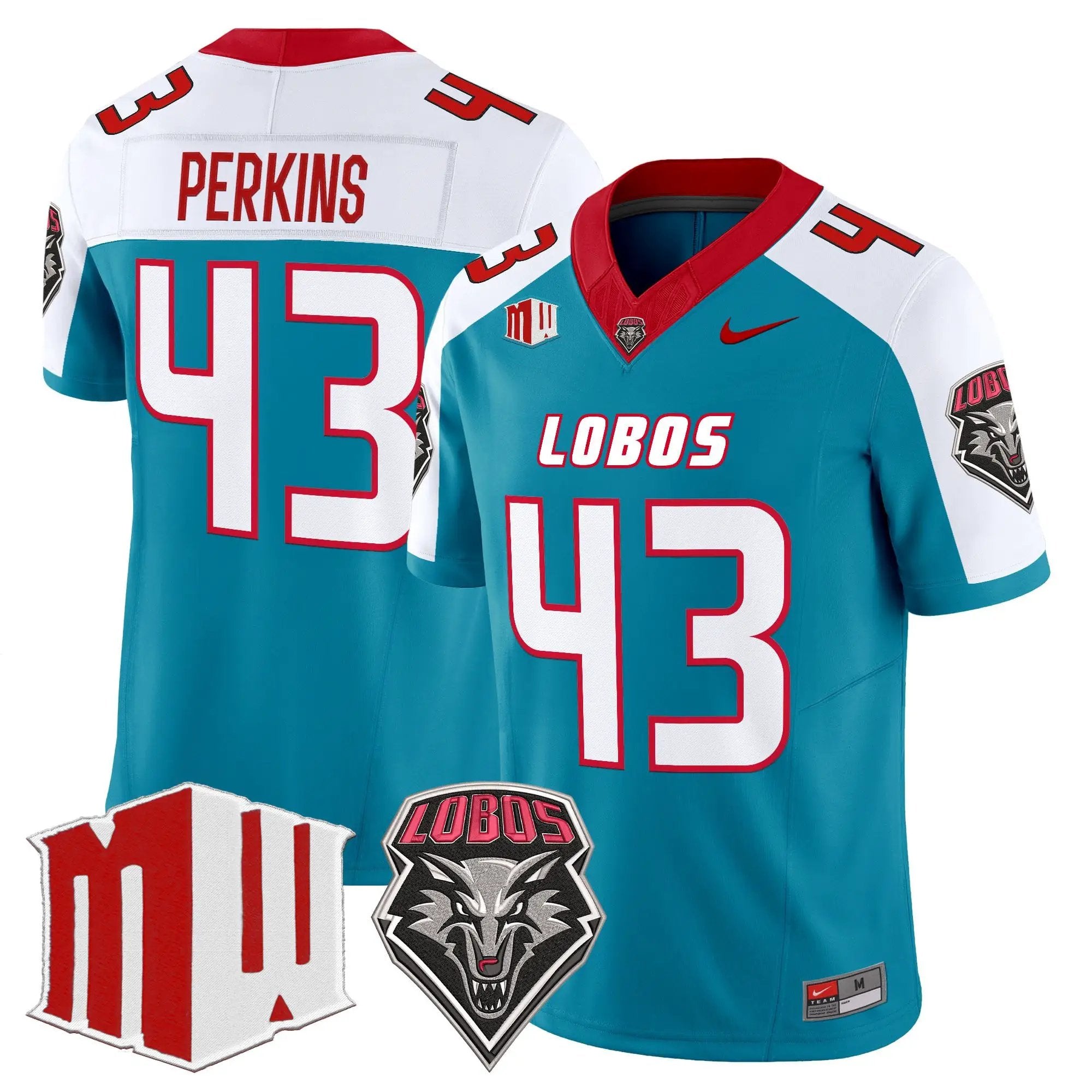 New Mexico Lobos 2026 Vapor Limited Jersey - Stitched by Digigearus
