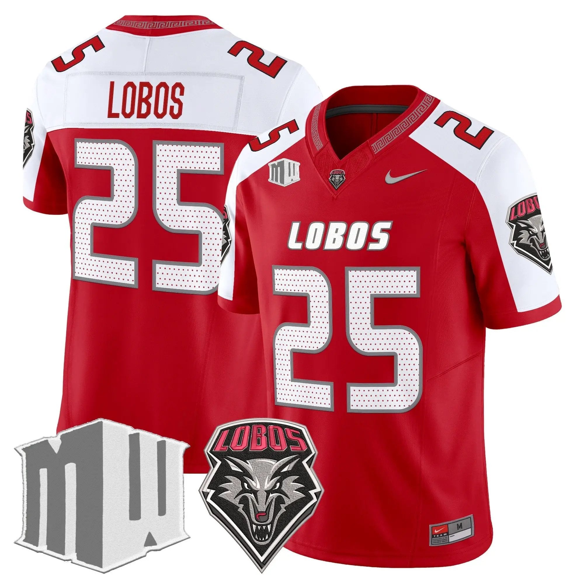 New Mexico Lobos 2026 Vapor Limited Jersey - Stitched by Digigearus