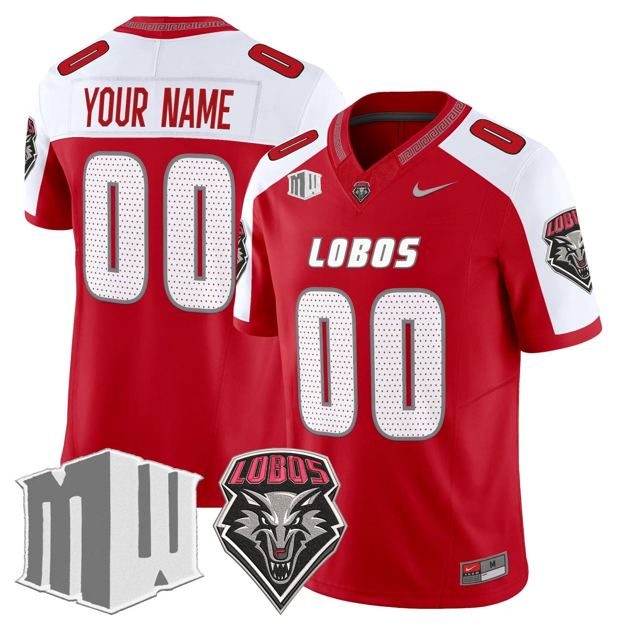 New Mexico Lobos 2026 Vapor Limited Custom Jersey - Stitched by Digigearus