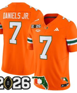 Miami Hurricanes 2026 CFP Final & Florida Patch Vapor Limited Jersey - All Stitched by Digigearus