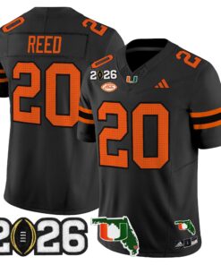 Miami Hurricanes 2026 CFP Final & Florida Patch Vapor Limited Jersey - All Stitched by Digigearus