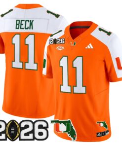 Miami Hurricanes 2026 CFP Final & Florida Patch Vapor Limited Jersey - All Stitched by Digigearus